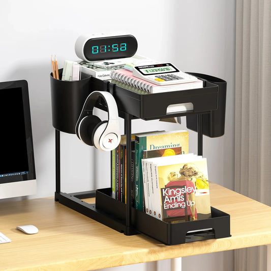 Under Sink Kitchen Organizer, 2-Pack Expandable Kitchen Organizer, Multi-Purpose Kitchen Personalized Style (Customizable)