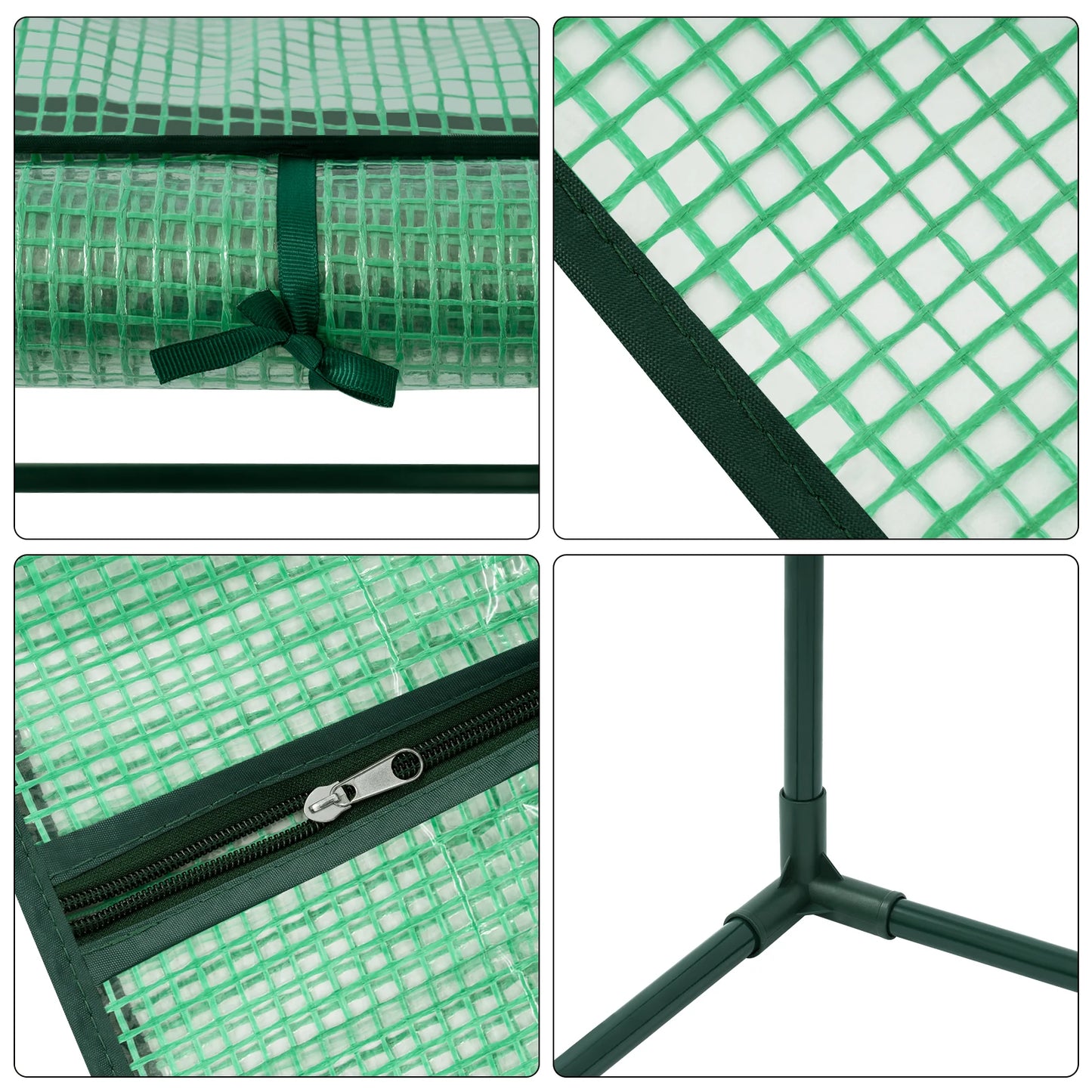 WOLTU Polythene Household Plant Greenhouse Waterproof Anti-UV Protect Garden Plants Flowers Garden Supplies Outdoor Plant House