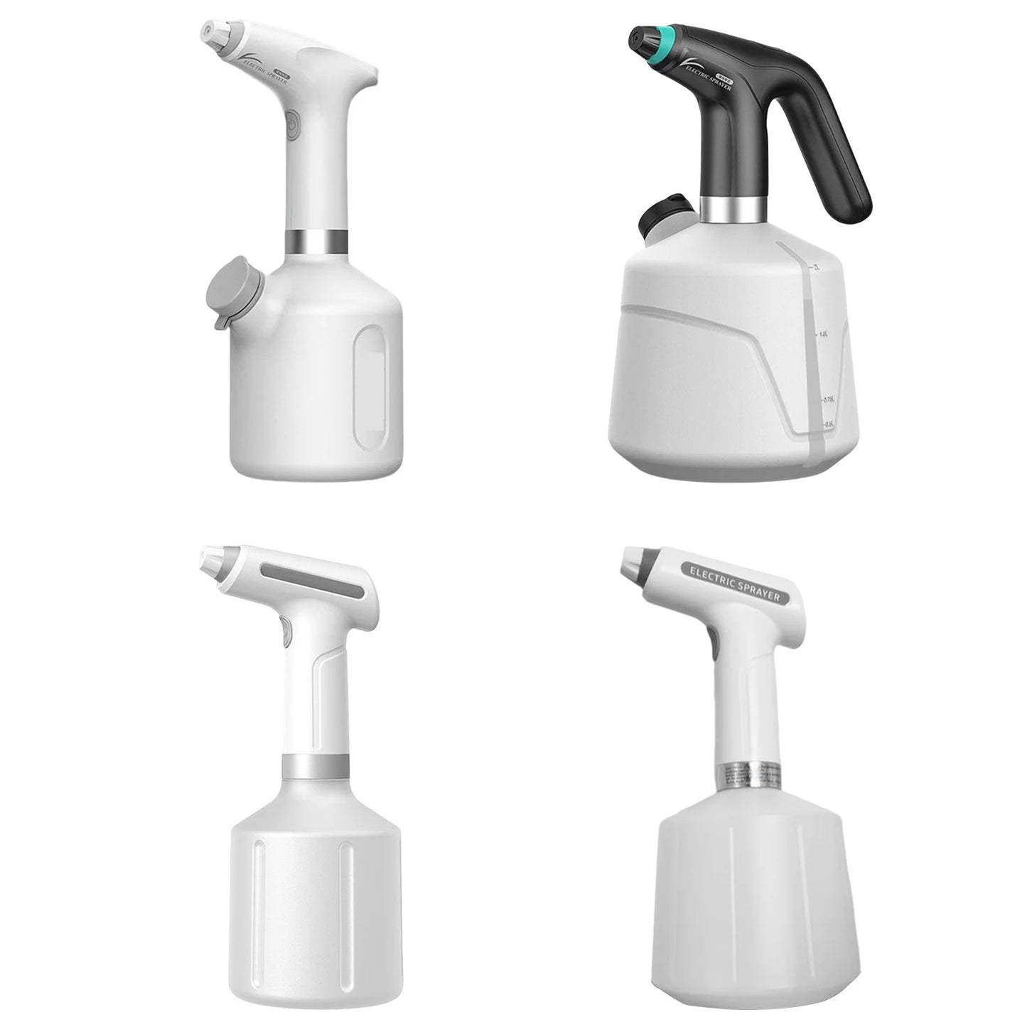 0.9/1/1.5/2L Electric Automatic Sprinkling Sprayers Home Sanitizing Sprayer USB Charging Adjustable Nozzle Gardening Tools