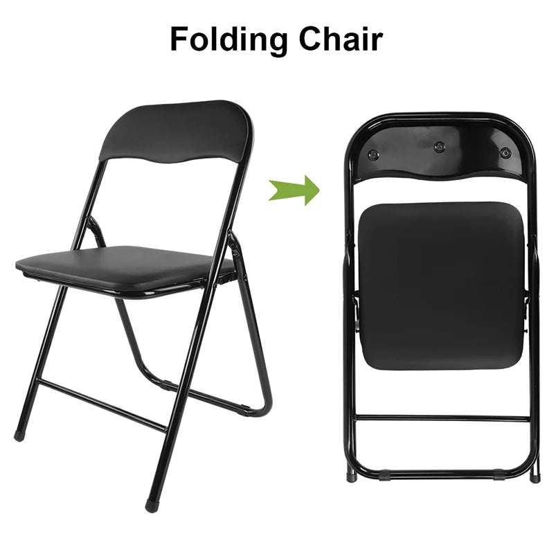 Simple Stool Household Folding Chair Portable Lounge Backrest Computer Chair Training Conference Chair