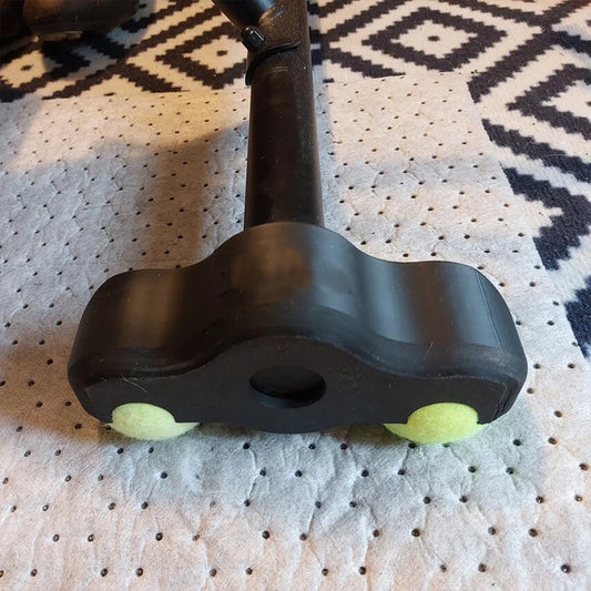 Cycling Training Foot Pads Shock Absorbing Tennis Ball Foot Pads for Wahoo Kickr Core Indoor Cycling Bike Anti-slip for Home