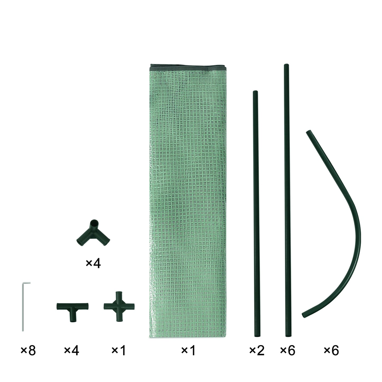 WOLTU Polythene Household Plant Greenhouse Waterproof Anti-UV Protect Garden Plants Flowers Garden Supplies Outdoor Plant House