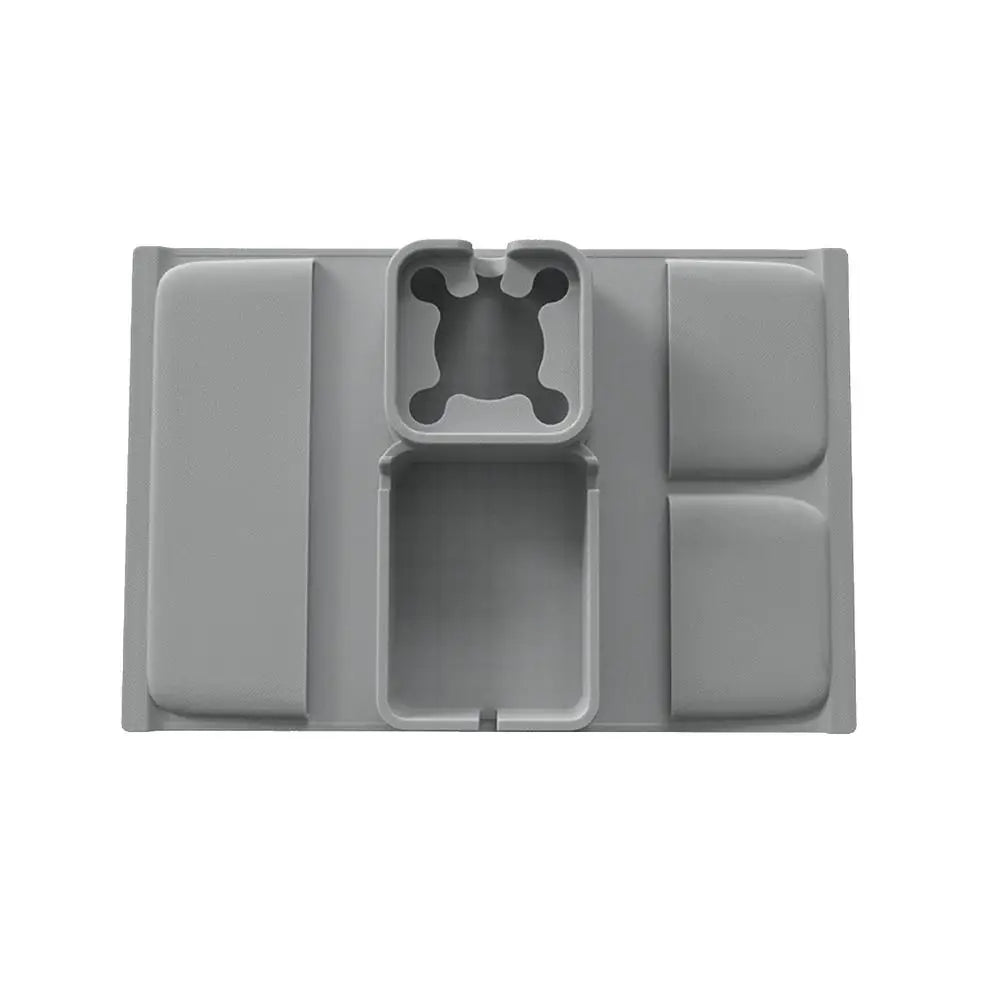Silicone Couch Arm Tray Sofa Armrest Organizer Cup Holder Back Grid-Like Design Storage Supplies for Car Backseats Living Rooms