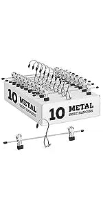 Wooden Hangers - 20 Pack, Heavy Duty, Non Slip Wood Hangers for Coats, Jackets, Suits, & Pants - Clothes Hangers