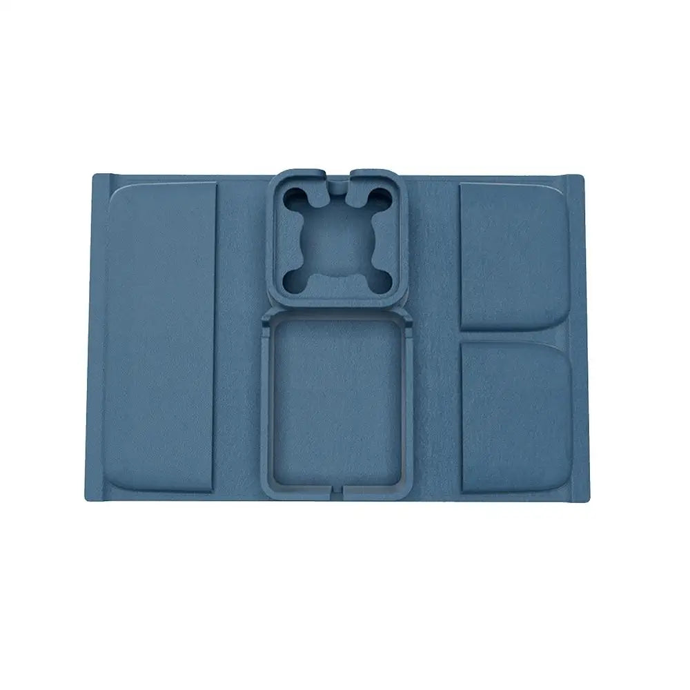 Silicone Couch Arm Tray Sofa Armrest Organizer Cup Holder Back Grid-Like Design Storage Supplies for Car Backseats Living Rooms