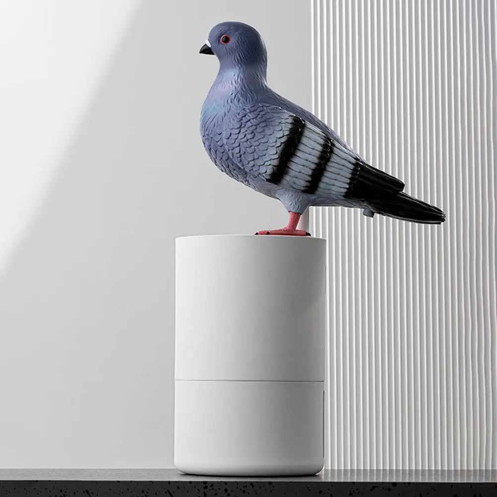 Cute Pigeon Automatic Soap Dispenser Touchless Foaming Soap Dispenser 300ml Electric Foam Soap Dispenser for Bathroom Kitchen