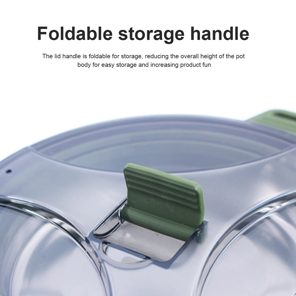 Portable Folding Pot Lunch Box Camping Pot Set with 2 Foldable Bowls Silicone Cooking Food Container Outdoor Camping Tableware