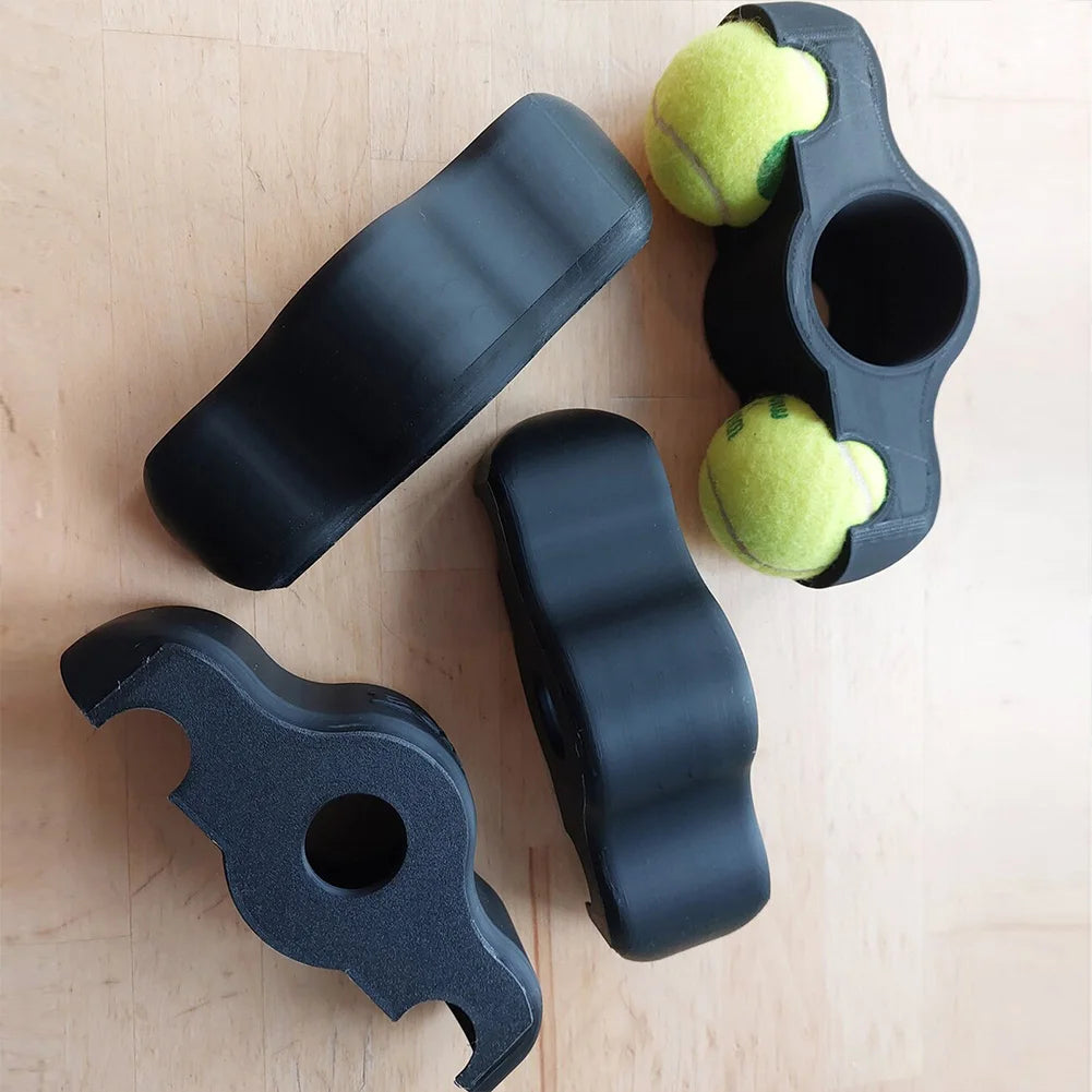Cycling Training Foot Pads Shock Absorbing Tennis Ball Foot Pads for Wahoo Kickr Core Indoor Cycling Bike Anti-slip for Home