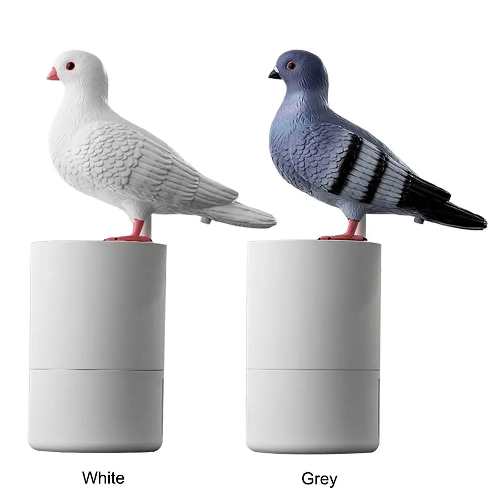 Cute Pigeon Automatic Soap Dispenser Touchless Foaming Soap Dispenser 300ml Electric Foam Soap Dispenser for Bathroom Kitchen