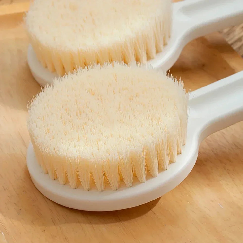 1 Pcs Japanese Bath Brush Long Handle Soft Hair Back Rubbing Body Scrubbing Gods Rub Health Shower Back Scrubber Dry Brushing