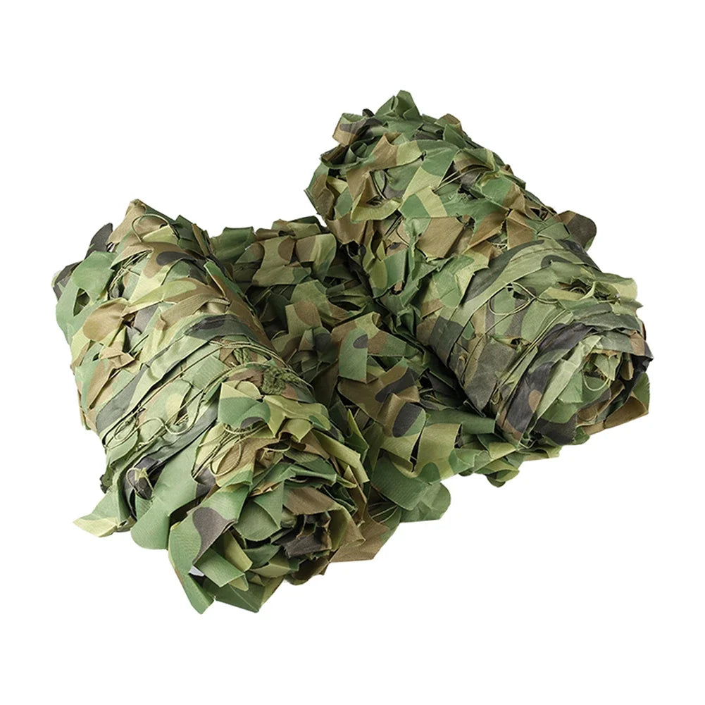3X3M 5X1.5M Military Camouflage Net Swimming Pool Beach Gazebo Garden Sun Shelter Camo Army Canvas Netting Tent Jungle Desert