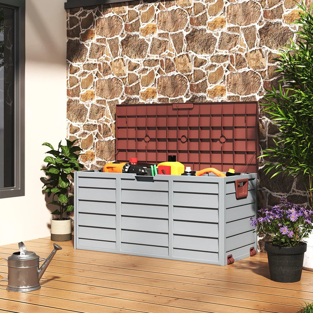 【Breeins】Outdoor Garden Plastic Storage Trunk