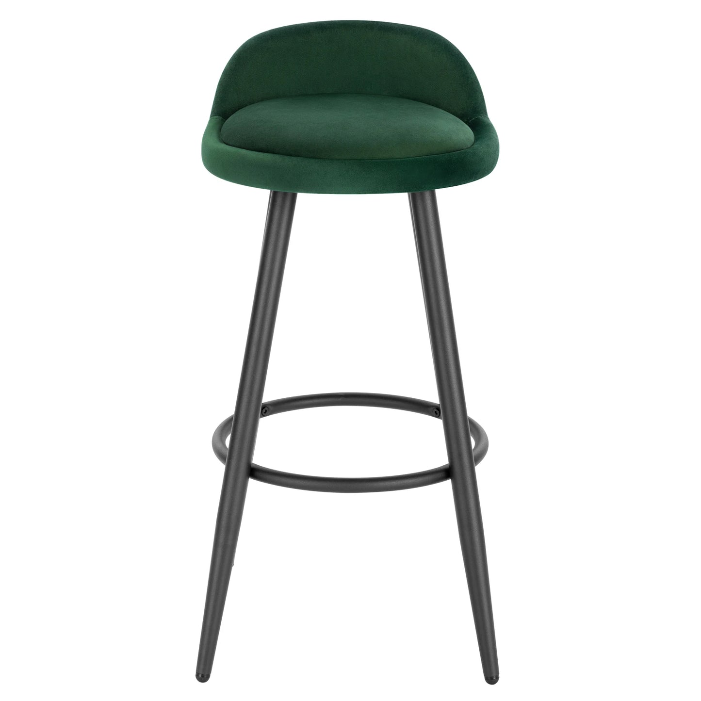 WOLTU 2PCS Bar Stool Bar Chair Counter Stool with Footrest Kitchen Dining Breakfast Chair High Cafe Stool Bar Furniture