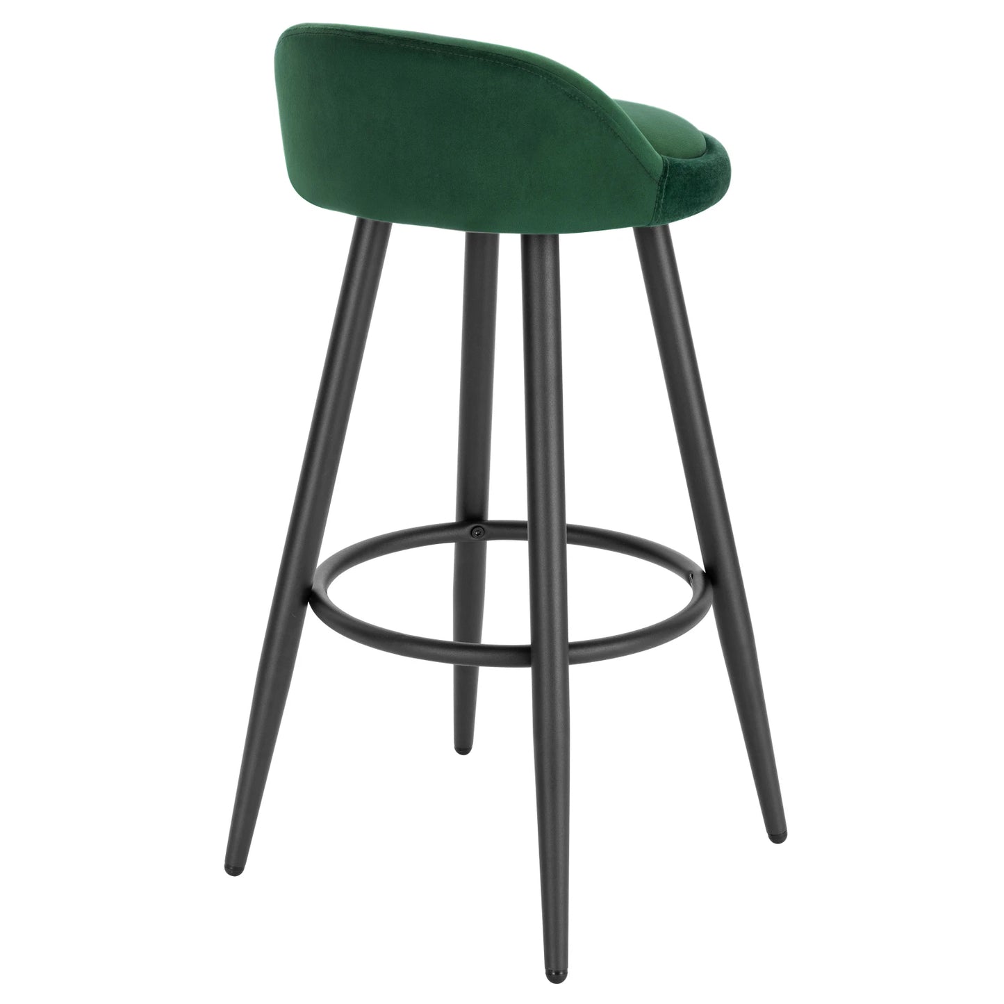 WOLTU 2PCS Bar Stool Bar Chair Counter Stool with Footrest Kitchen Dining Breakfast Chair High Cafe Stool Bar Furniture