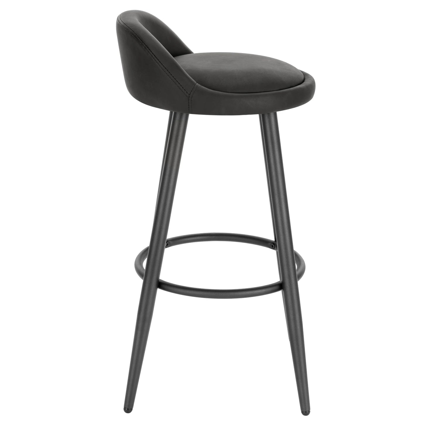 WOLTU 2PCS Bar Stool Bar Chair Counter Stool with Footrest Kitchen Dining Breakfast Chair High Cafe Stool Bar Furniture