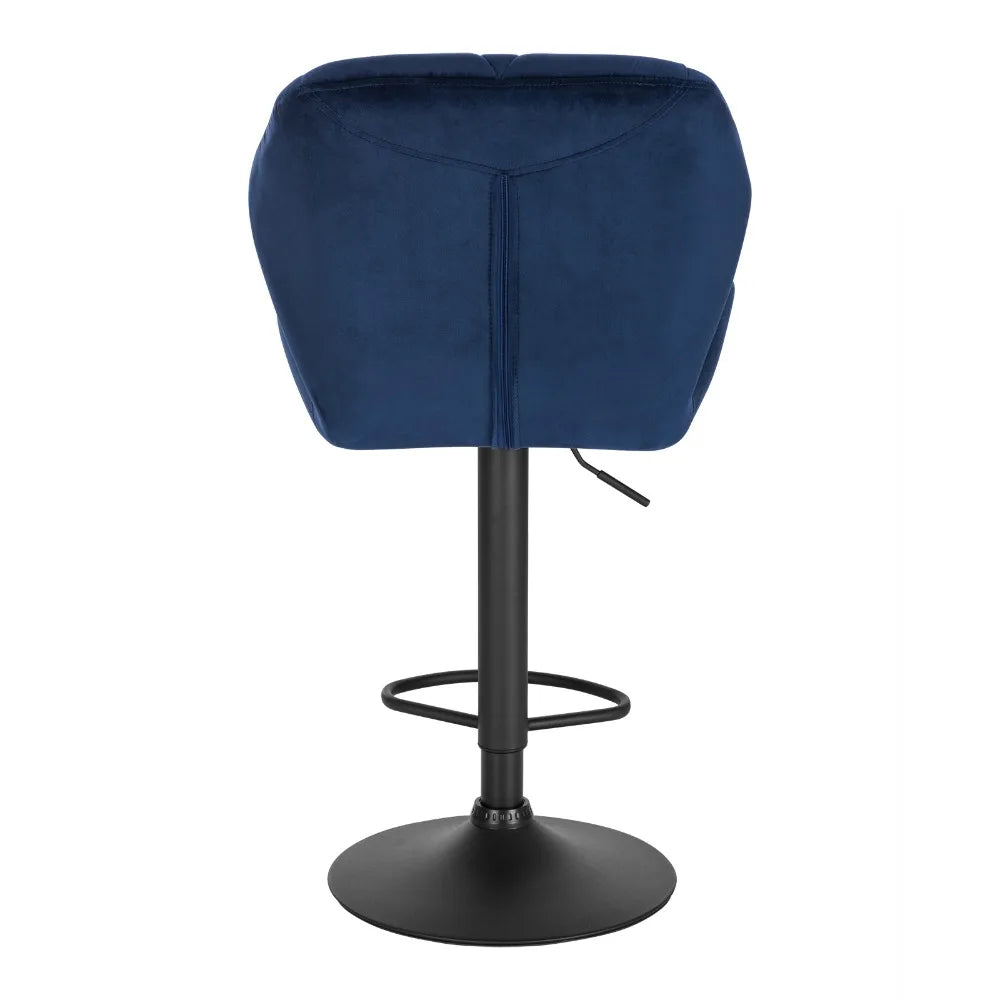 WOLTU 1PC Bar Chairs Breakfast Dining Stools Adjustable Swivel Gas Lift Steel Footrest Base Kitchen Island Counter Bar Stools