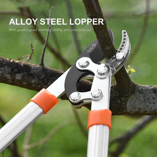 Loppers Sharp Anvil Lopper Professional Gardening Pruning Lopper Ratchet Loppers Secateurs Gardening Tool Kit for Cutting Thick