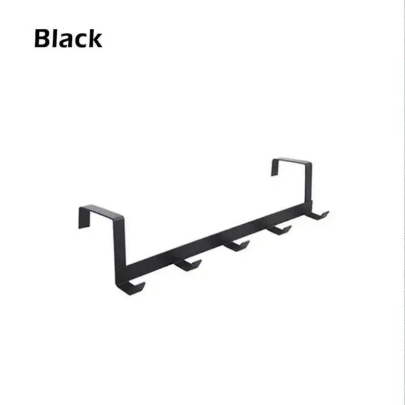 1 Pc Intimate 5 Practical Storage Hook Iron Hanger For Free Drill Locker Door Coat Rack Home Accessories Keyholder Cat hook Hook