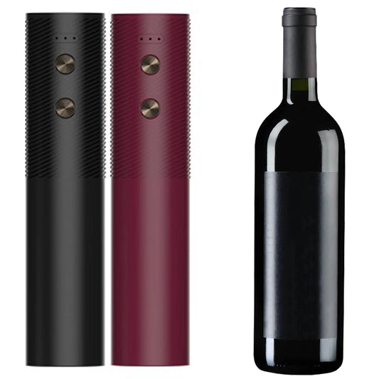 Rechargeable Electric Wine Opener Automatic Corkscrew Effortless Battery Powered Wine Bottle Tool for Home Kitchen Bar Parties