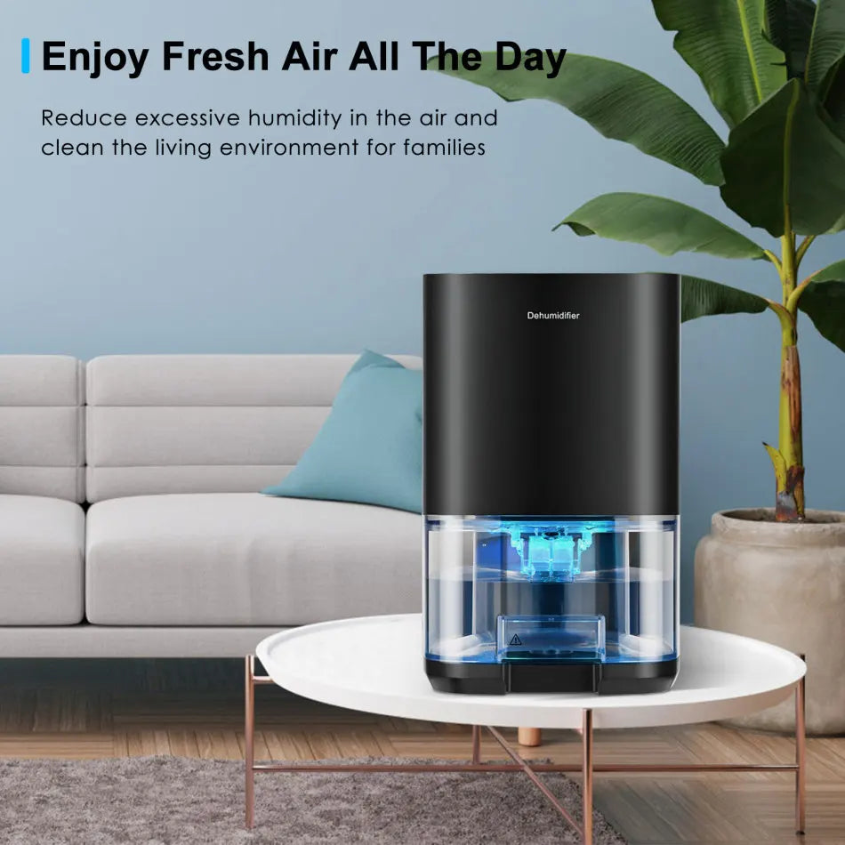 Air Dehumidifier Portable Mute Moisture Absorbers Machine Air Dryer For Home Bedroom Office Kitchen Deodorizer Dryer UK plug
