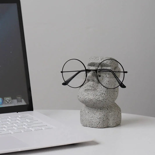 Funny Creative Glasses Holder Decorative Glasse Lenses Stand Office Accessories Figurines Miniatures Room Ornaments Home Dragons