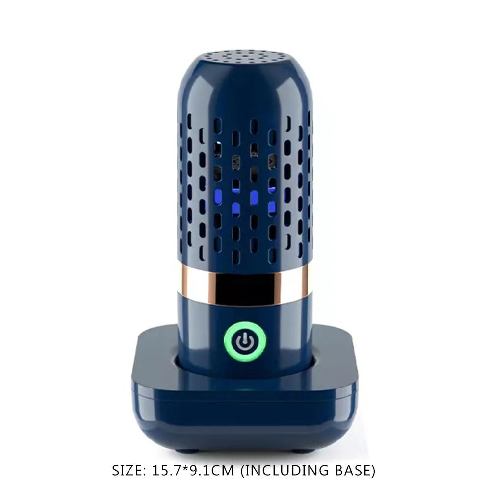 Vegetable Cleaning Machine Capsule Shape Portable Ultrasonic Wireless Fruit Food Purifier Household Kitchen Food Cleaner Machine