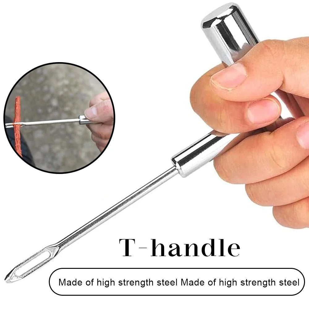 [UK STOCK] 22pc Car Tire Repair Tools set Tire Repair Glue, Glue Strips, Allen Wrench Motorcycle Bike Auto repair Wrench