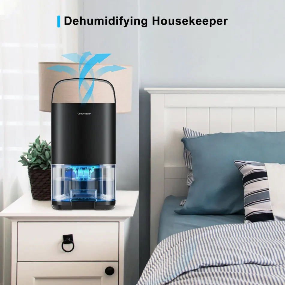 Air Dehumidifier Portable Mute Moisture Absorbers Machine Air Dryer For Home Bedroom Office Kitchen Deodorizer Dryer UK plug