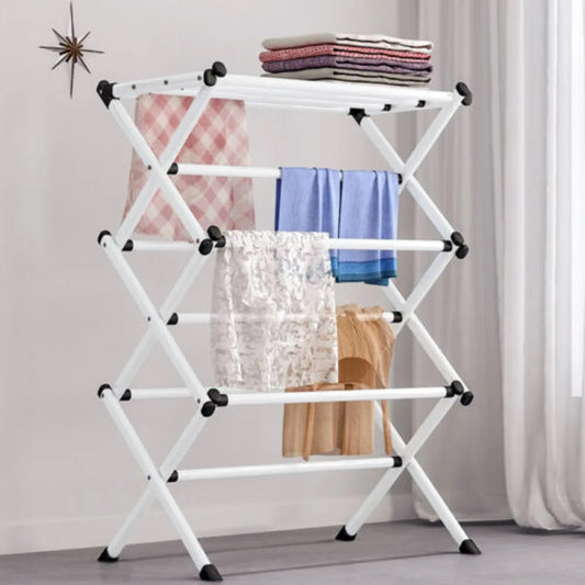 Heavy Duty Airer Drying Rack Clothes Horse Indoor Outdoor Laundry Rack~