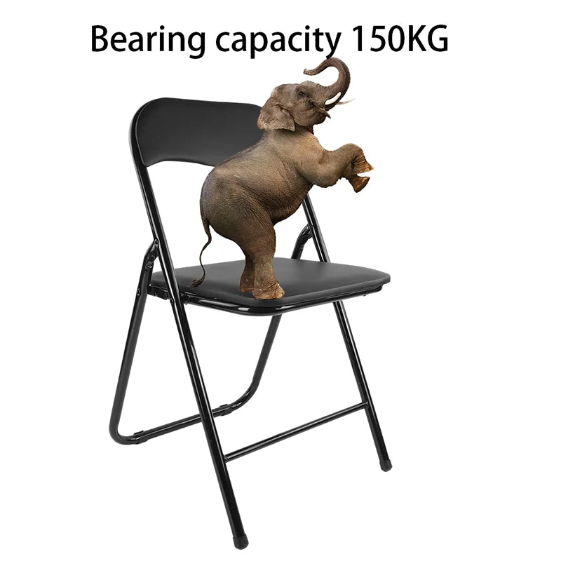 Simple Stool Household Folding Chair Portable Lounge Backrest Computer Chair Training Conference Chair