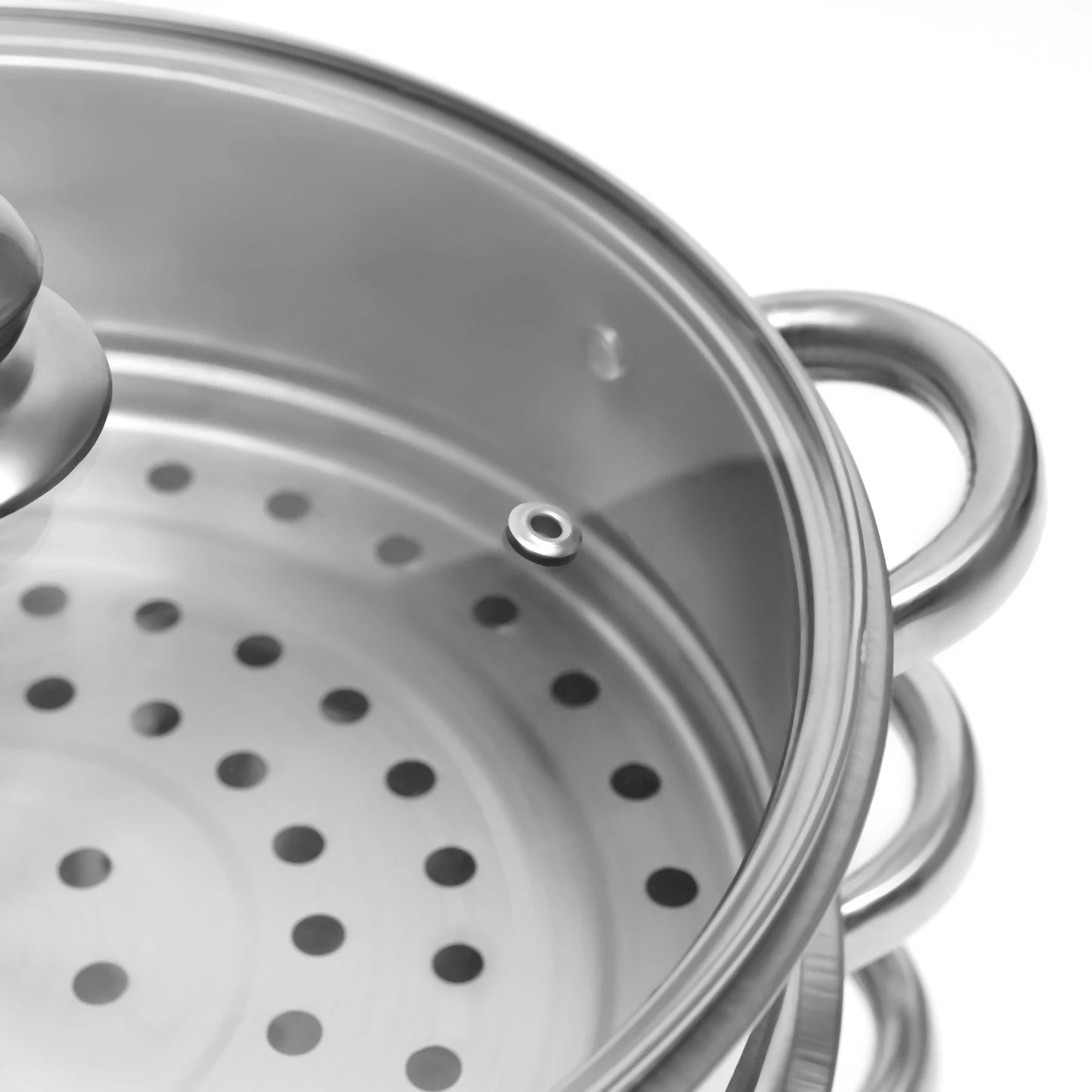 Multifunctional Stainless Steel Steamer 26cm/28cm/30cm 5-Tier Kitchen Cooking Steamer Durable And Easy-to-clean