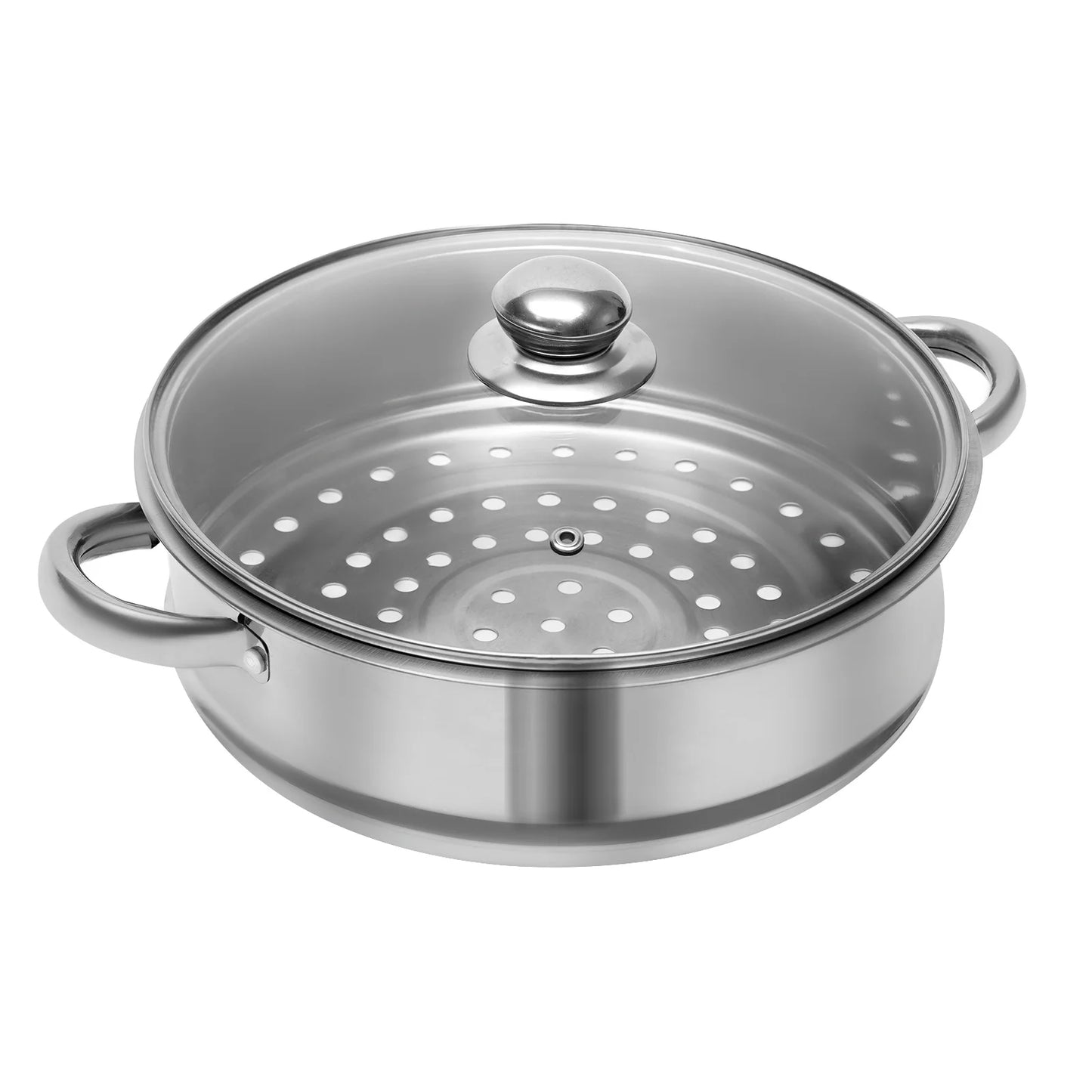 Multifunctional Stainless Steel Steamer 26cm/28cm/30cm 5-Tier Kitchen Cooking Steamer Durable And Easy-to-clean