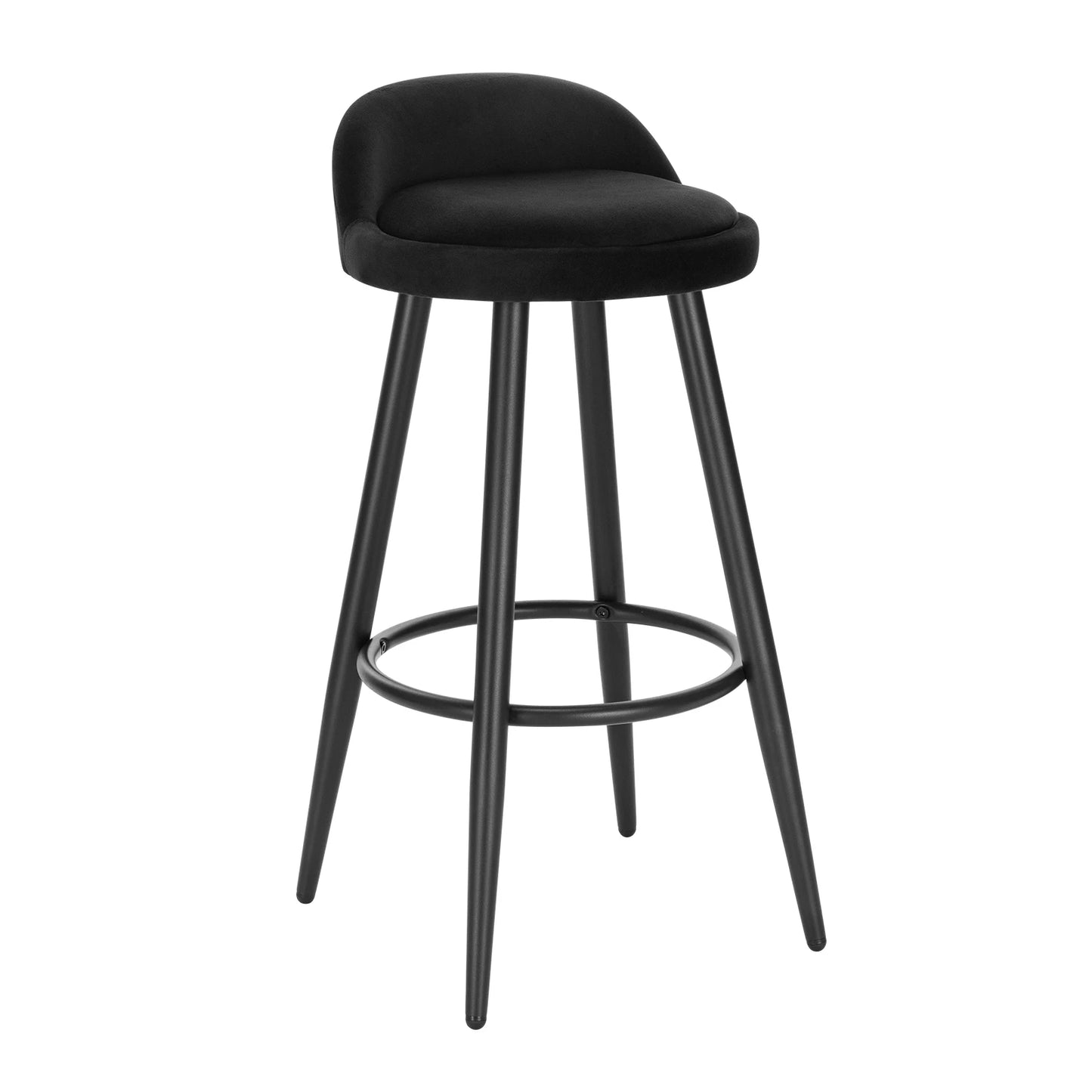 WOLTU 2PCS Bar Stool Bar Chair Counter Stool with Footrest Kitchen Dining Breakfast Chair High Cafe Stool Bar Furniture
