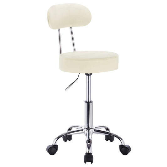 WOLTU Swivel Chair Office Chair Adjustable Height Work Stool Colorful Home Beauty Backrest Chair Office Furniture Decoration
