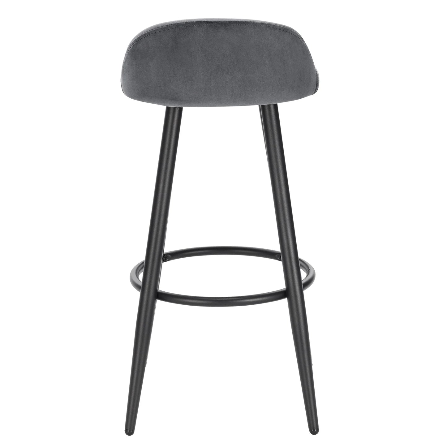 WOLTU 2PCS Bar Stool Bar Chair Counter Stool with Footrest Kitchen Dining Breakfast Chair High Cafe Stool Bar Furniture