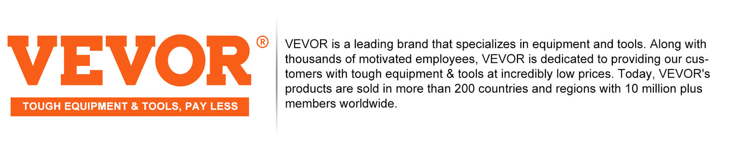 VEVOR Garage Tool Organizer Wall Mount Yard Garden Heavy Duty Storage Rack with Adjustable Hooks Rails for Shovels Trimmers Hose